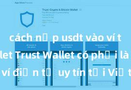 cách nạp usdt vào ví trust wallet Trust Wallet có phải là ví điện tử uy tín tại Việt Nam không?