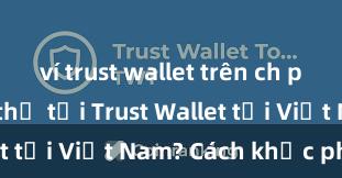 ví trust wallet trên ch play Không thể tải Trust Wallet tại Việt Nam? Cách khắc phục